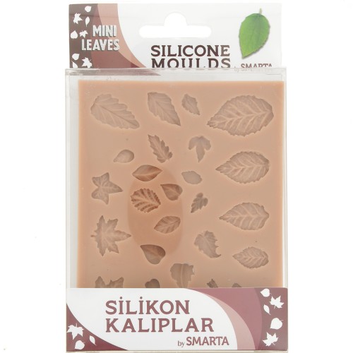 Stampo in silicone Smarta - Mini foglie x1