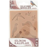 Stampo in silicone Smarta - Uccelli x1