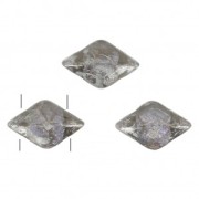 Perline in vetro Gemduo 2 fori 8x5 mm Summer Rainbow Light Blue x10g