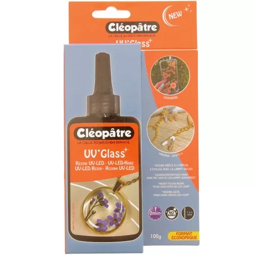 Cleopatra LED resina UV - Vetro UV x100gr
