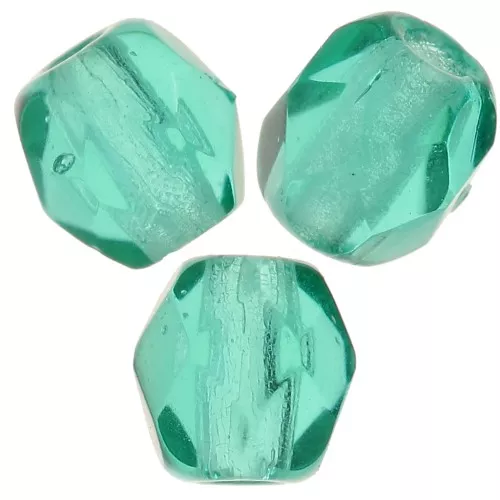 Faccette 3 mm - verde acqua x50