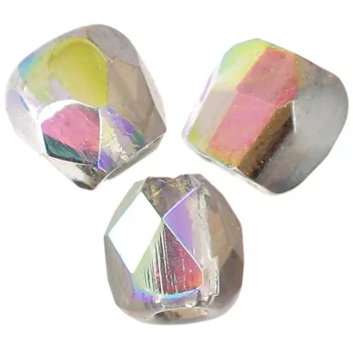 Faccette da 2 mm - Crystal Graphite Rainbow x50