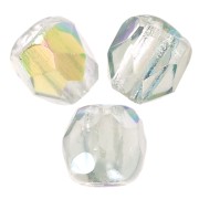 Sfaccettate 2mm (True 2) Crystal Green Rainbow x50|raw }}