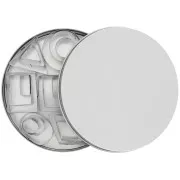 Set di 24 stampi in acciaio inox per modellare - Geometrico