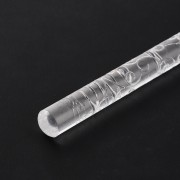 Rullo acrilico 165x10 mm per pasta polimerica - Cuori