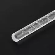 Rullo acrilico 165x10 mm per pasta polimerica - Cuori