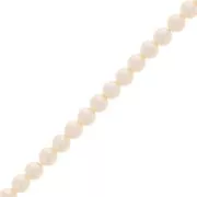 Perle Aurora 5810 4 mm - Crystal Cream Pearl x41cm