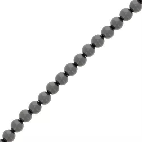 Perline PureCrystal 5810 4 mm Crystal Black Pearl x41cm