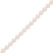 Perline PureCrystal 5810 4 mm Crystal Creamrose Pearl x41cm