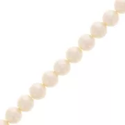 Perline PureCrystal 5810 6 mm Crystal Cream Pearl x29cm