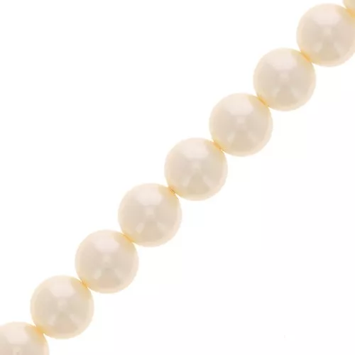 Perline PureCrystal 5810 8 mm Crystal Cream Pearl x38cm