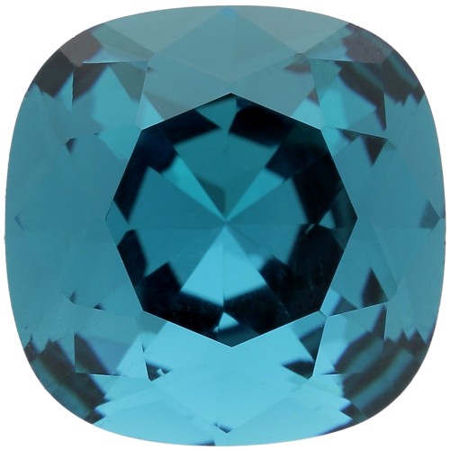 Cabochon quadrato Aurora A4470 12 mm - Indicolite x1