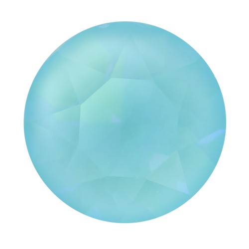 Cabochon tondo Aurora A1088 8 mm - Crystal Summer Blue Delite x1