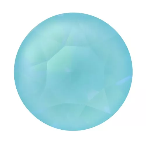 Cabochon tondo Aurora A1088 8 mm - Crystal Summer Blue Delite x1