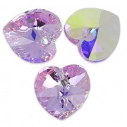 Cuori PureCrystal 6228 Violet AB mm. 10,3x10 x6|raw }}
