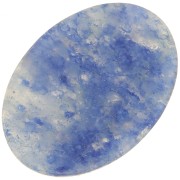 Gemma ovale piatta cabochon 18x13 mm - Sodalite x1|raw }}