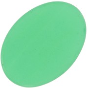 Gemma ovale piatta cabochon 18x13 mm - Giada colorata - Verde x1|raw }}