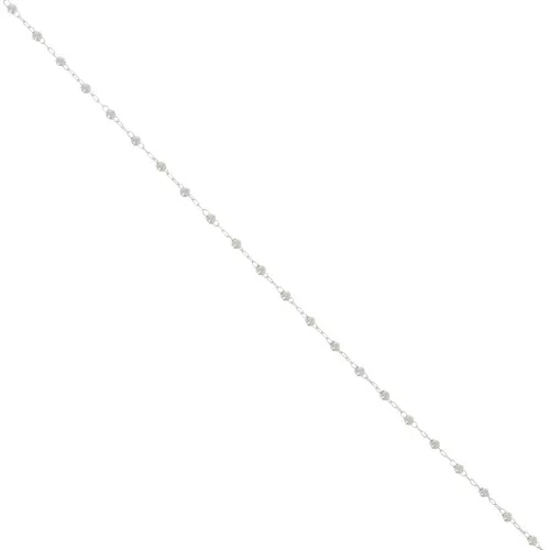 Catena con perline rotonde da 2 mm - Argento x50cm