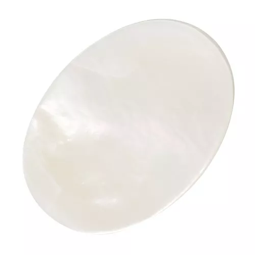Cabochon ovale piatto di madreperla 14x10 mm x1