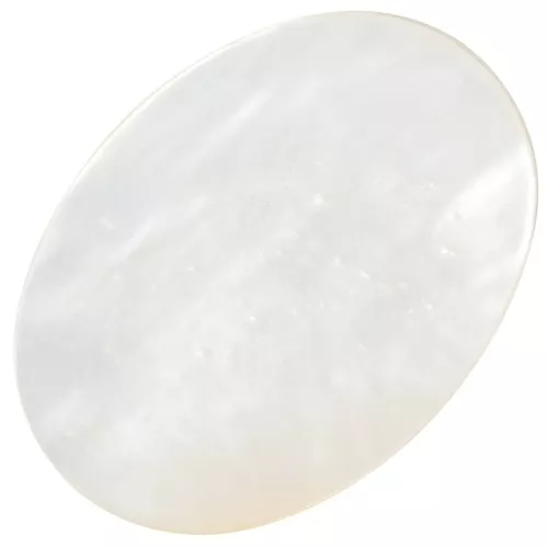 Cabochon ovale piatto di madreperla 18x13 mm x1
