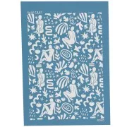 Silk Screen Moiko per pasta polimerica 74x105 mm - Motivo sagome 19,43 x1