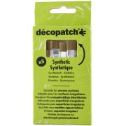 Set di 5 spazzole piccole in pura seta n°5 - Décopatch
