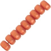 Perle rondelle Heishi Super Polaris 6x4 mm - Terracotta x10
