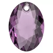Pendente PureCrystal 6438 Elliptic Cut Pendant 11.5 mm - Amethyst x1