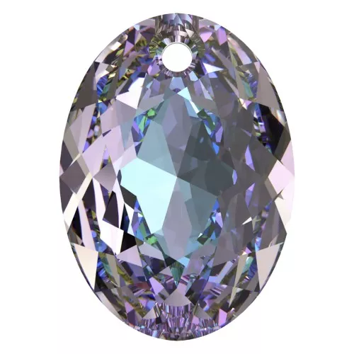Pendente PureCrystal 6438 Elliptic Cut Pendant 11.5 mm - Crystal Vitrail Light x1