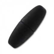 Chiusura magnetica 32 mm per cordone 4 mm Nero opaco x1|raw }}