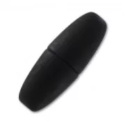 Chiusura magnetica 32 mm per cordone 4 mm Nero opaco x1