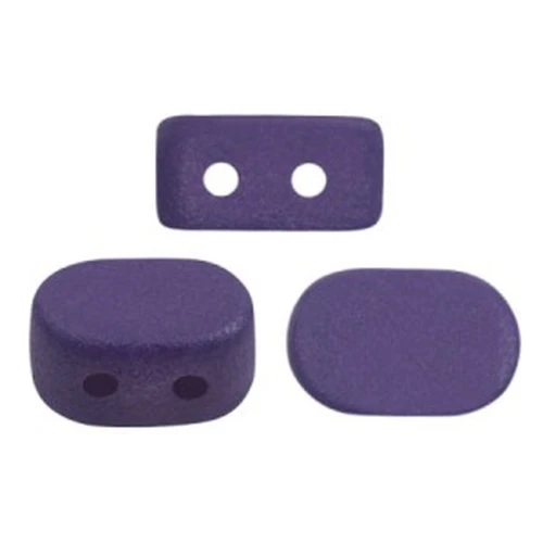 Perle in vetro Lipsi® di Puca® 4x6 mm - Dark Violet Light Mat x10g