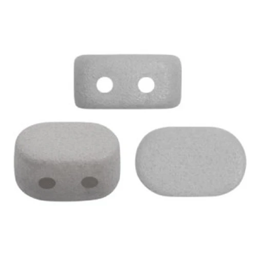 Perle in vetro Lipsi® di Puca® 4x6 mm - Grey Light Mat x10g