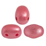 Perle in vetro Samos® di Puca® 7x5 mm Dark Rose Pearl x10g
