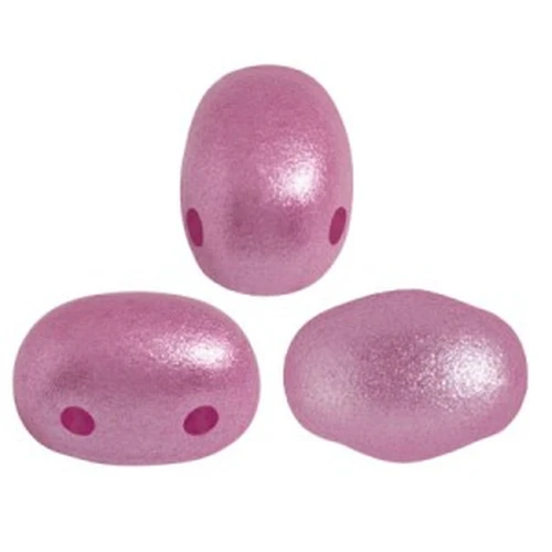 Perle in vetro Samos® di Puca® 7x5 mm Rose Pearl x10g