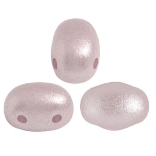 Perle in vetro Samos® di Puca® 7x5 mm Rosaline Pearl x10g
