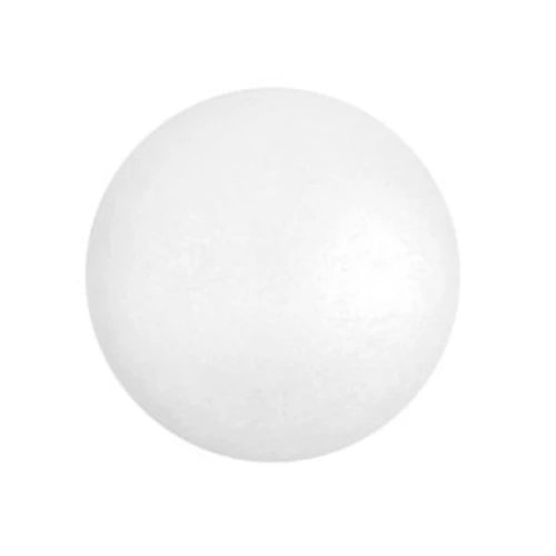 Cabochon rotondo in vetro di Puca® 18 mm - Fiocco di neve x1