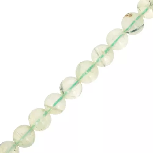 Perline rotonde 6,5 mm in pietra semipreziosa x38cm
