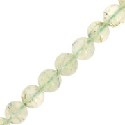 Perline rotonde 8,5 mm pietra semipreziosa - Prehnite x39cm