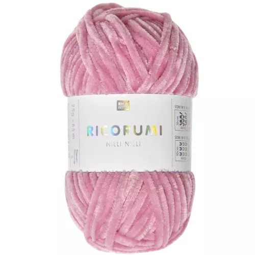 Ricorumi Nilli Nilli in lana ciniglia di Rico Design - Amigurumi - Rosa 008 x25g