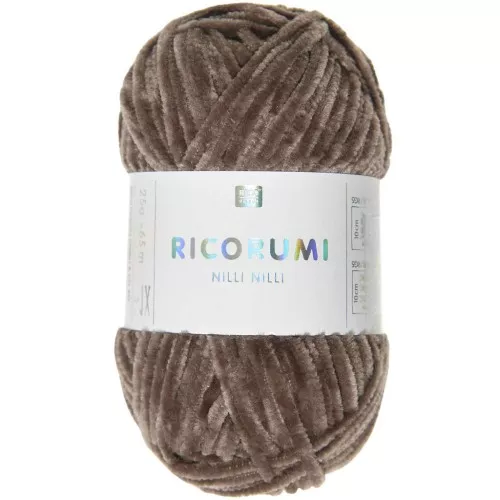 Gomitolo Ricorumi Nilli Nilli di Rico Design per Amigurumi Chocolate 024 x25g