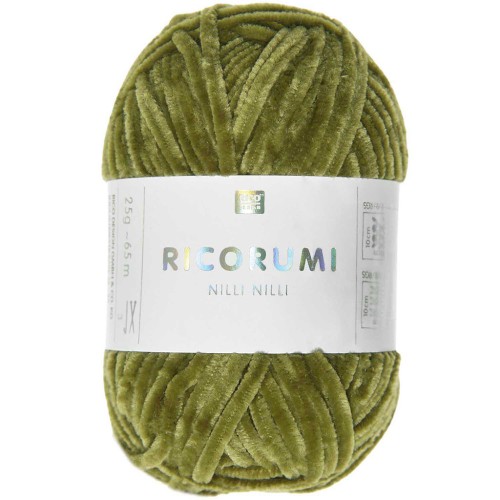 Gomitolo Ricorumi Nilli Nilli di Rico Design per Amigurumi - Olive 020 x25g