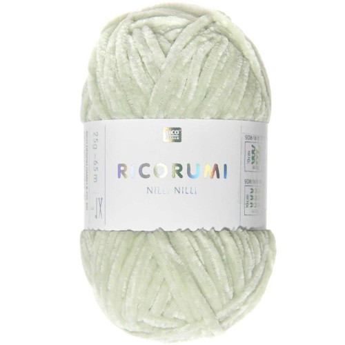 Gomitolo Ricorumi Nilli Nilli di Rico Design per Amigurumi - Menta 018 x25g