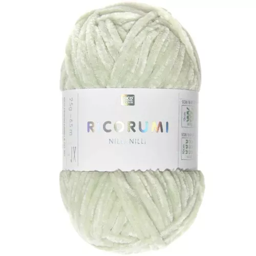 Gomitolo Ricorumi Nilli Nilli di Rico Design per Amigurumi - Menta 018 x25g
