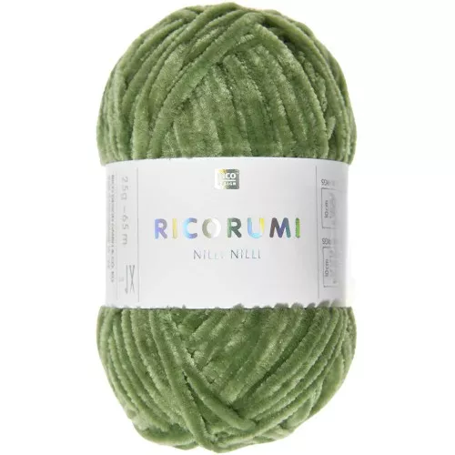 Gomitolo Ricorumi Nilli Nilli di Rico Design per Amigurumi - Verde 019 x25g