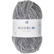 Gomitolo Ricorumi Nilli Nilli di Rico Design per Amigurumi - Grigio 026 x25g|raw }}