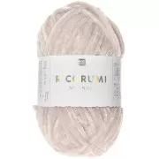 Laine chenille Ricorumi Nilli Nilli par Rico Design Amigurumi Rose poudré 005 x25g