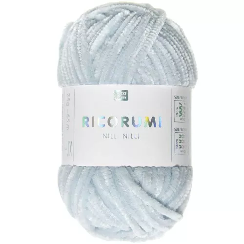 Gomitolo Ricorumi Nilli Nilli di Rico Design per Amigurumi Azzurro 014 x25g