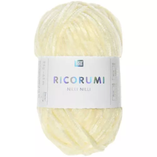 Gomitolo Ricorumi Nilli Nilli di Rico Design per Amigurumi - Giallo 003 x25g