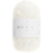 Lana Lamé Ricorumi di Rico Design per Amigurumi - Bianco cangiante 003 x10g|raw }}